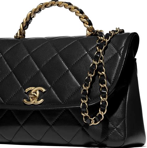 chanel large flap bag with top handle review|Chanel mini rectangular flap bag.